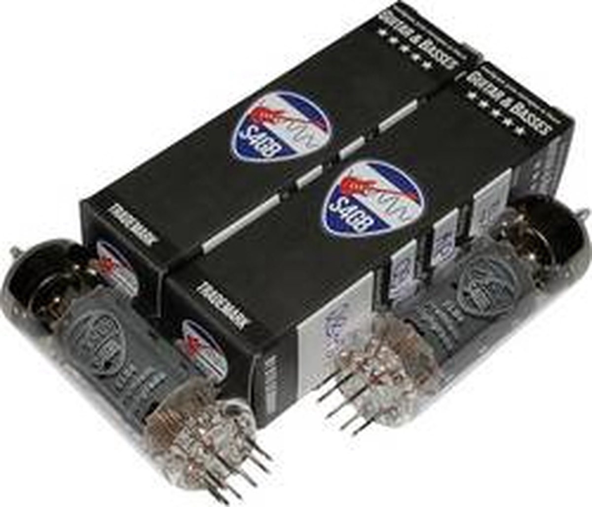 BTB Vertrieb EL84 S4GB Premium Elektronrør matched par Udvalgt til Guitar & Bas Endepentode Poltal: 9 Sokkeltype: Noval Indhold 2 stk