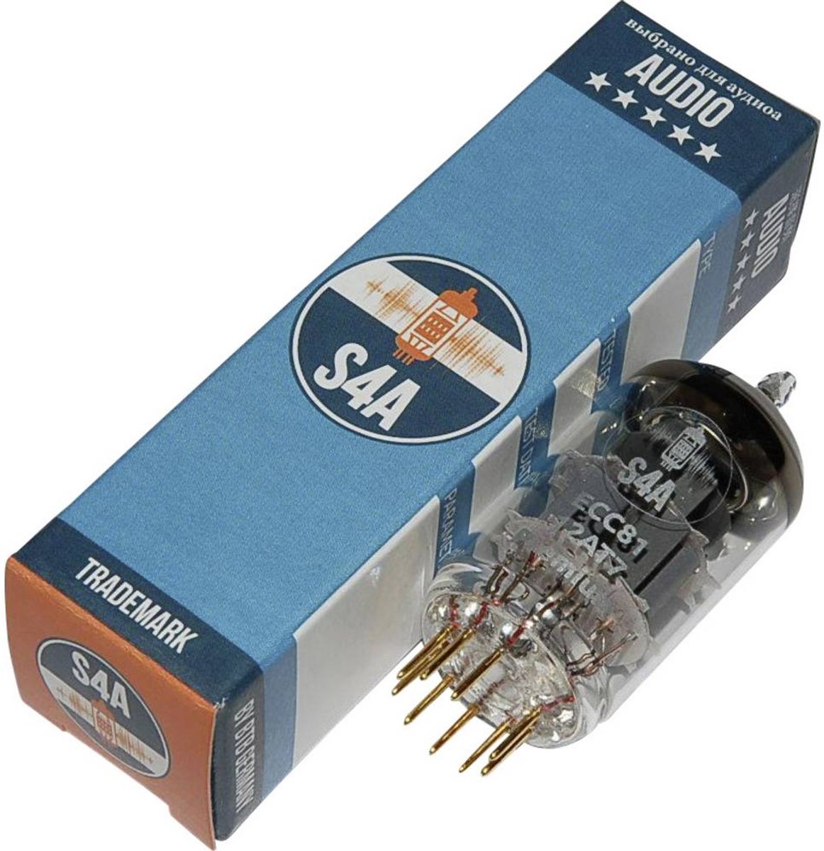 BTB Vertrieb ECC81 S4A Premium Elektronrør Udvalgt til Audio & Studio Dobbelttriode Poltal: 9 Sokkeltype: Noval Indhold 1 stk