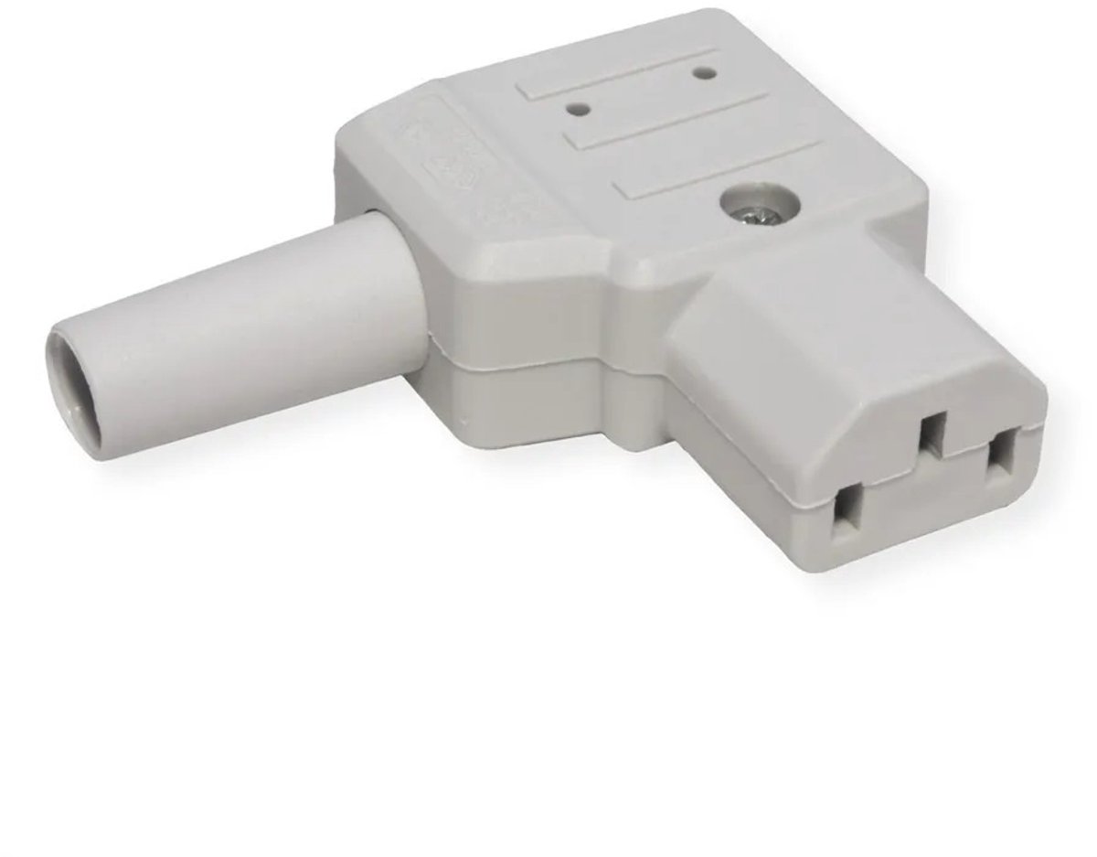 Bachmann 915.973 IEC-stik 790 Bøsning Samlet poltal: 2 10 A Grå 1 stk Piece