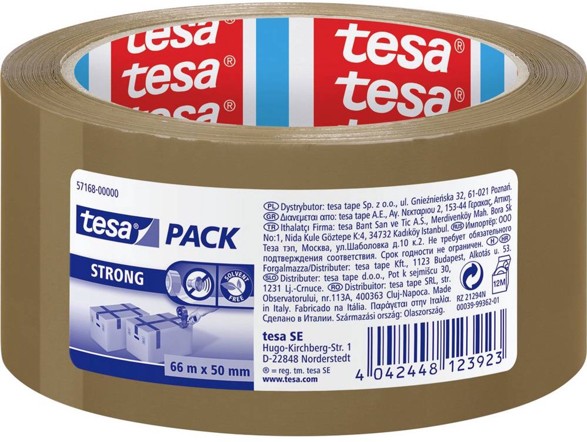 tesa 57168-00000-11 Tape tesapack® Chamois (L x B) 66 m x 50 mm 1 stk