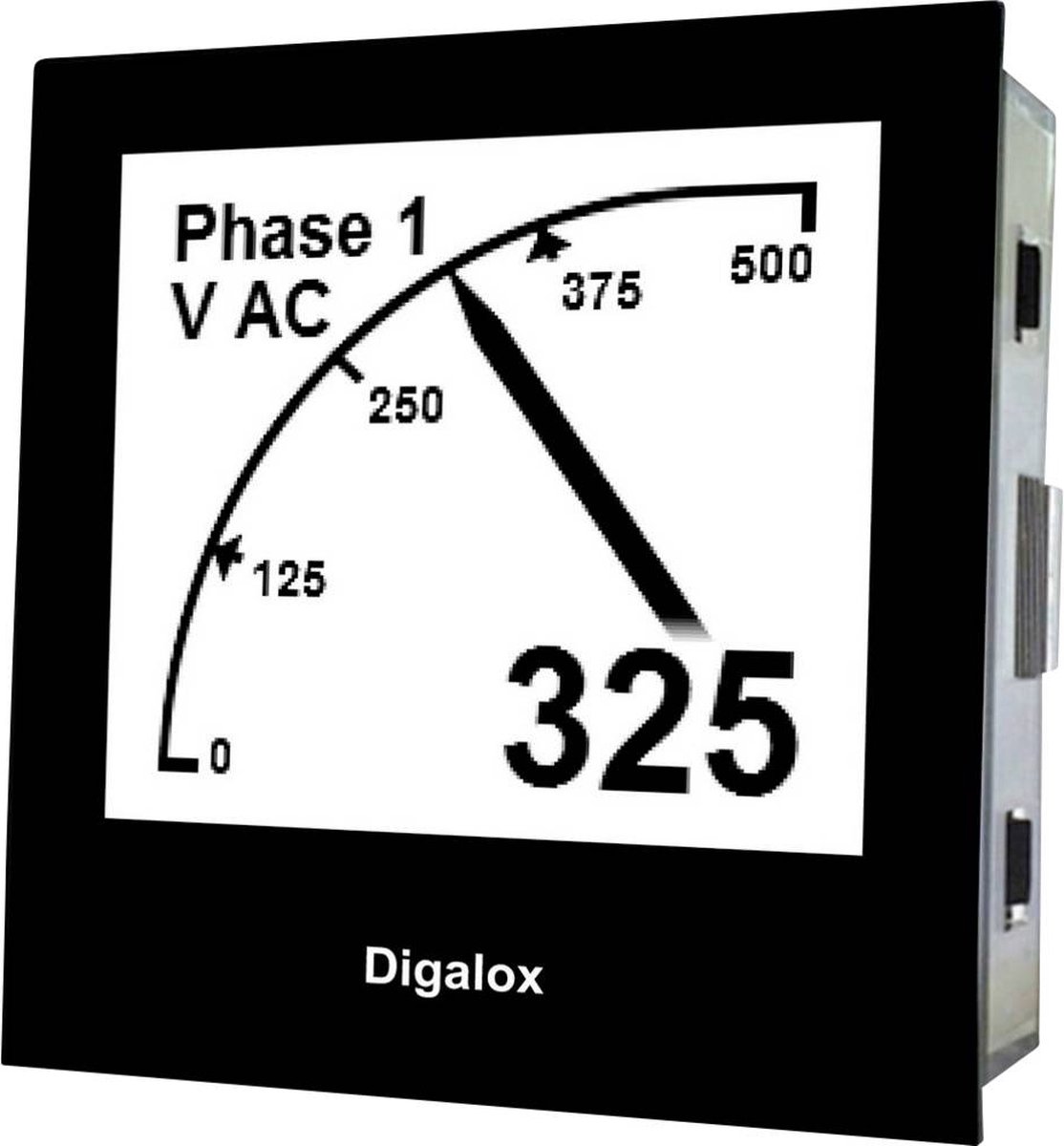 TDE Instruments DPM72-MPN Digitalt måleapparat til indbygning Spænding: AC 0-500 VStrøm -60 mVFrekvens: 10-500 Hz