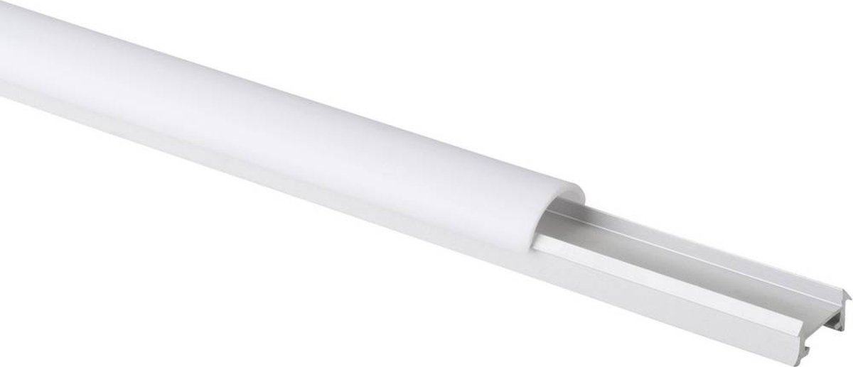 Barthelme 62397901 GARgano Abdeckung opalweiß Afdækning Plastic (L x B x H) 1000 x 20.3 x 9.8 mm 1 stk