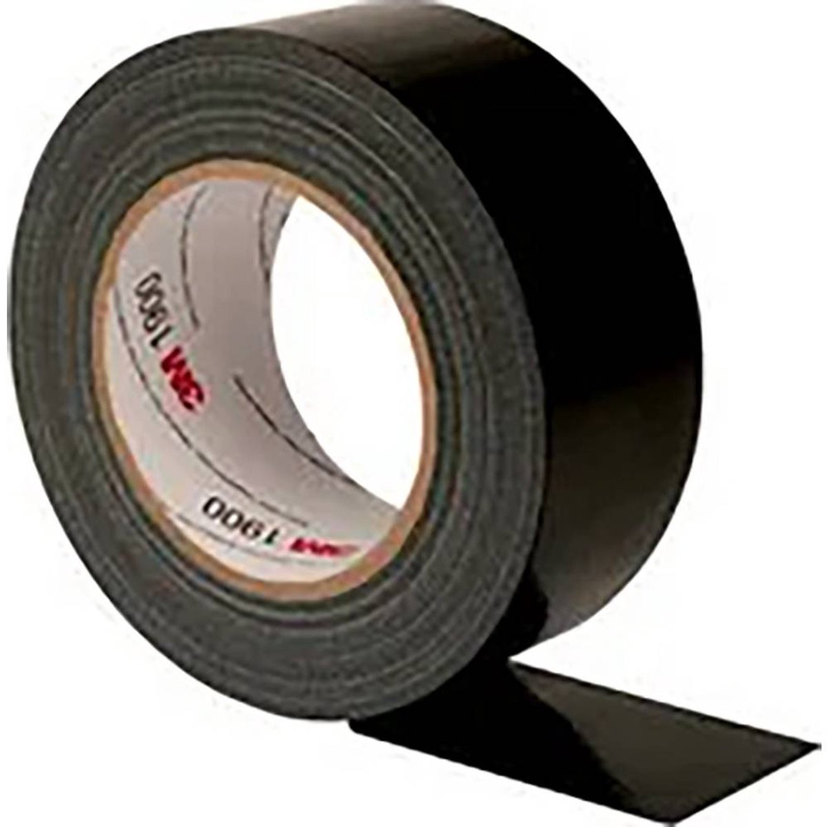 3M 1900S50 Tekstiltape Sort (L x B) 45.7 m x 48 mm 1 stk