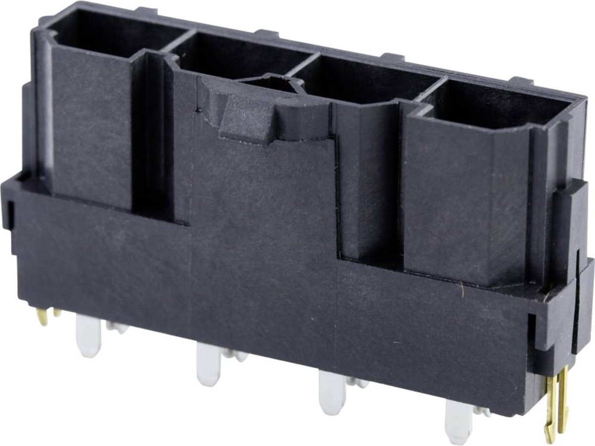 Molex Indbygningsstiftliste (standard) Samlet antal poler 4 Rastermål: 10 mm 428194223 1 stk Tray