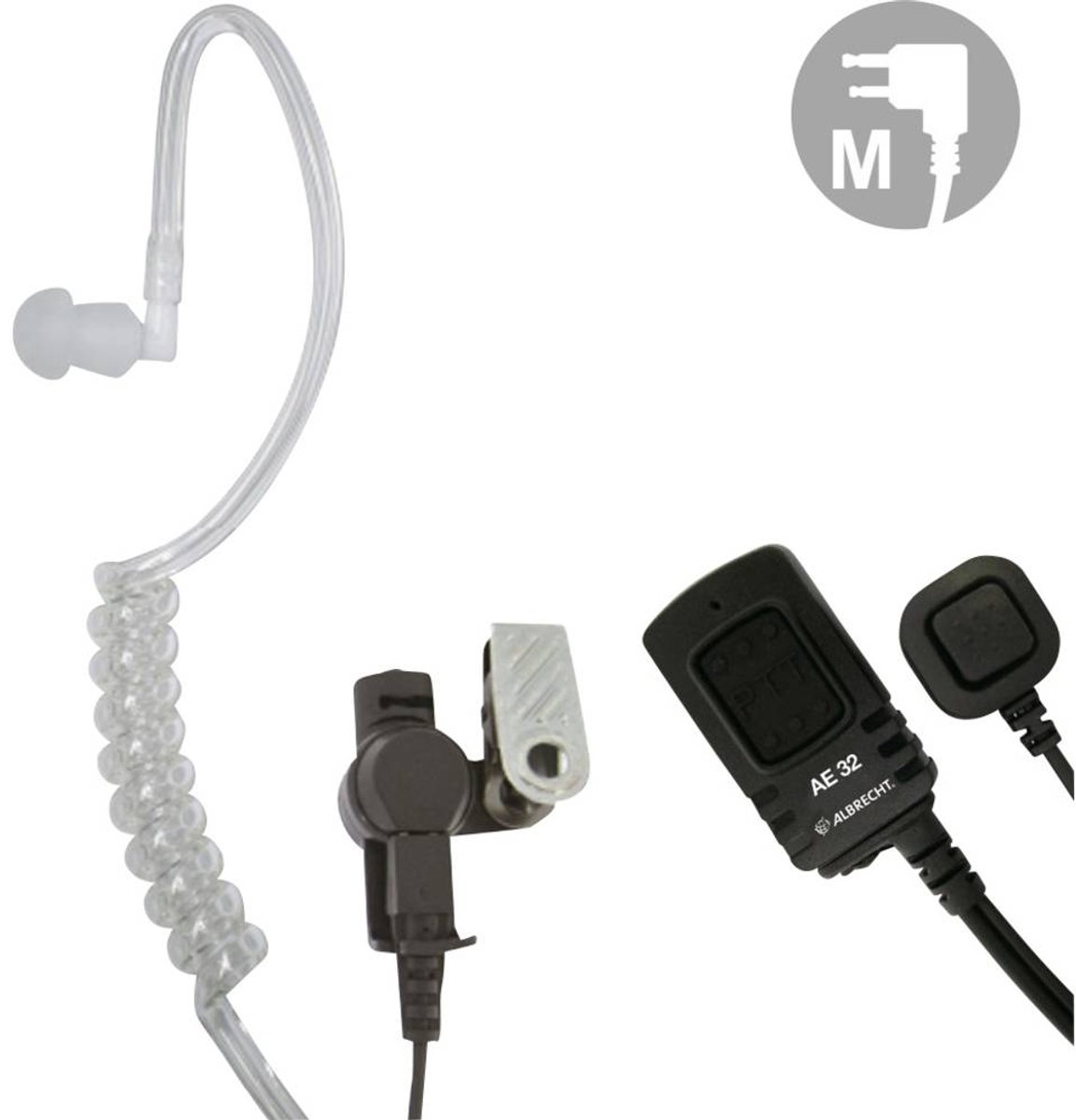 Albrecht Hovedtelefoner/headset AE 32 M 41636