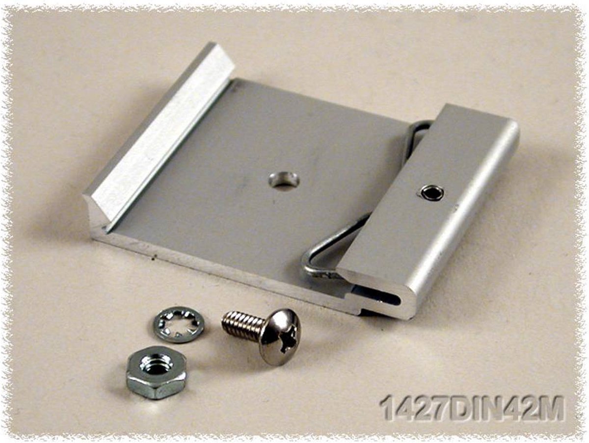 Hammond Electronics 1427DIN42M DIN-clip Til montering på DIN-skinne. 1 stk