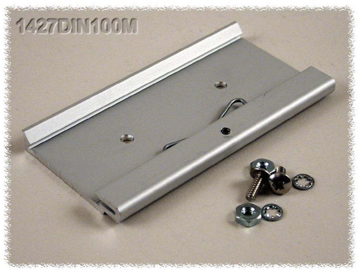 Hammond Electronics 1427DIN100M DIN-clip Til montering på DIN-skinne. 1 stk