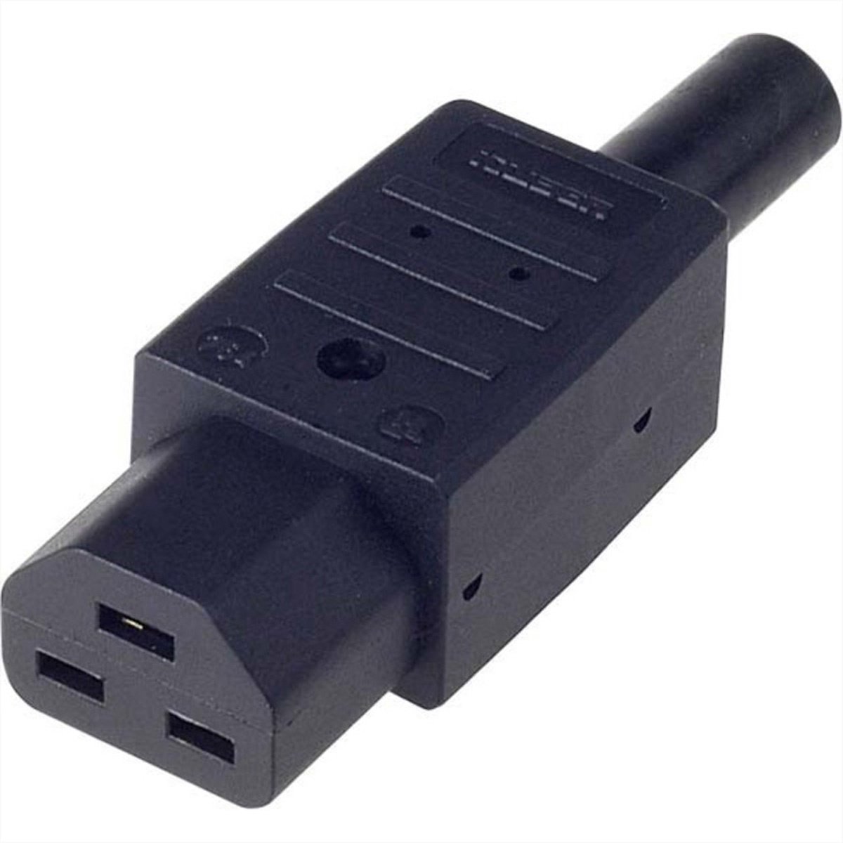 Bachmann 918.171 IEC-stik 764 Bøsning Samlet poltal: 2 + PE 16 A Sort 1 stk Piece