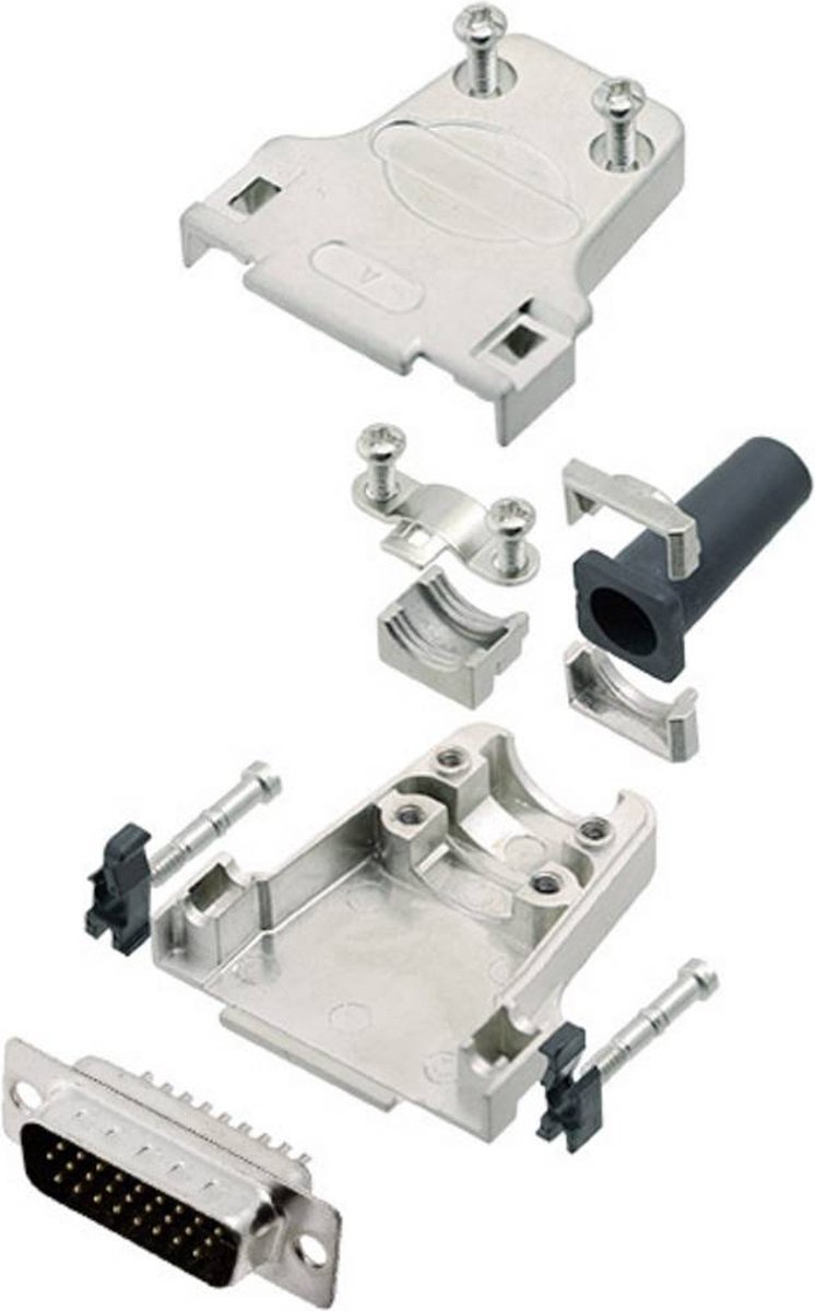Amphenol L17DTZF15-RG+L717HDA26P D-SUB stiftliste-sæt 180 ° Poltal: 26 Loddekop 1 stk
