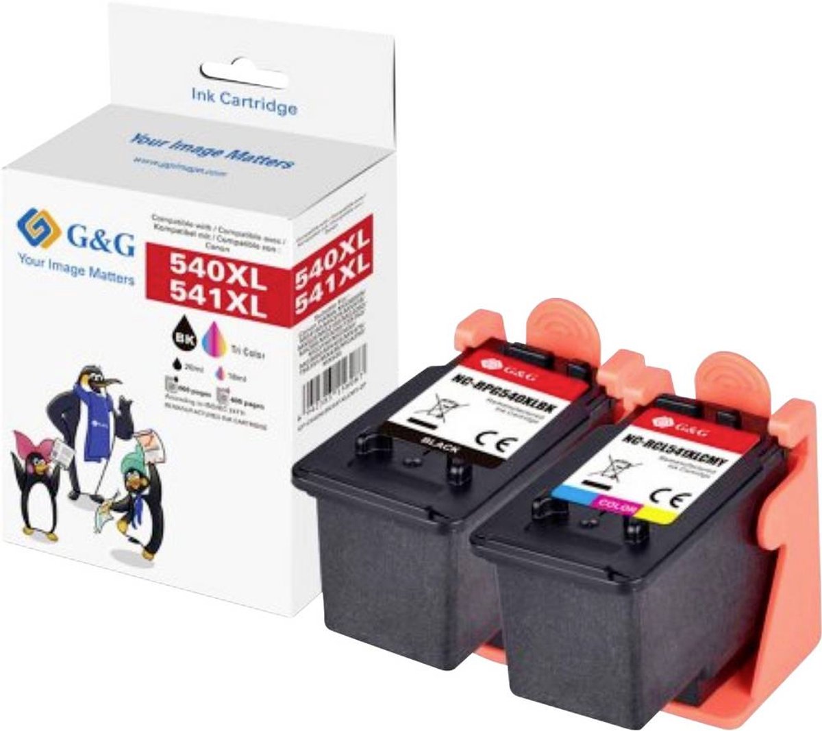 G&G Blæk Kompatibel GP-C540XLBK/541XLCMY-2P