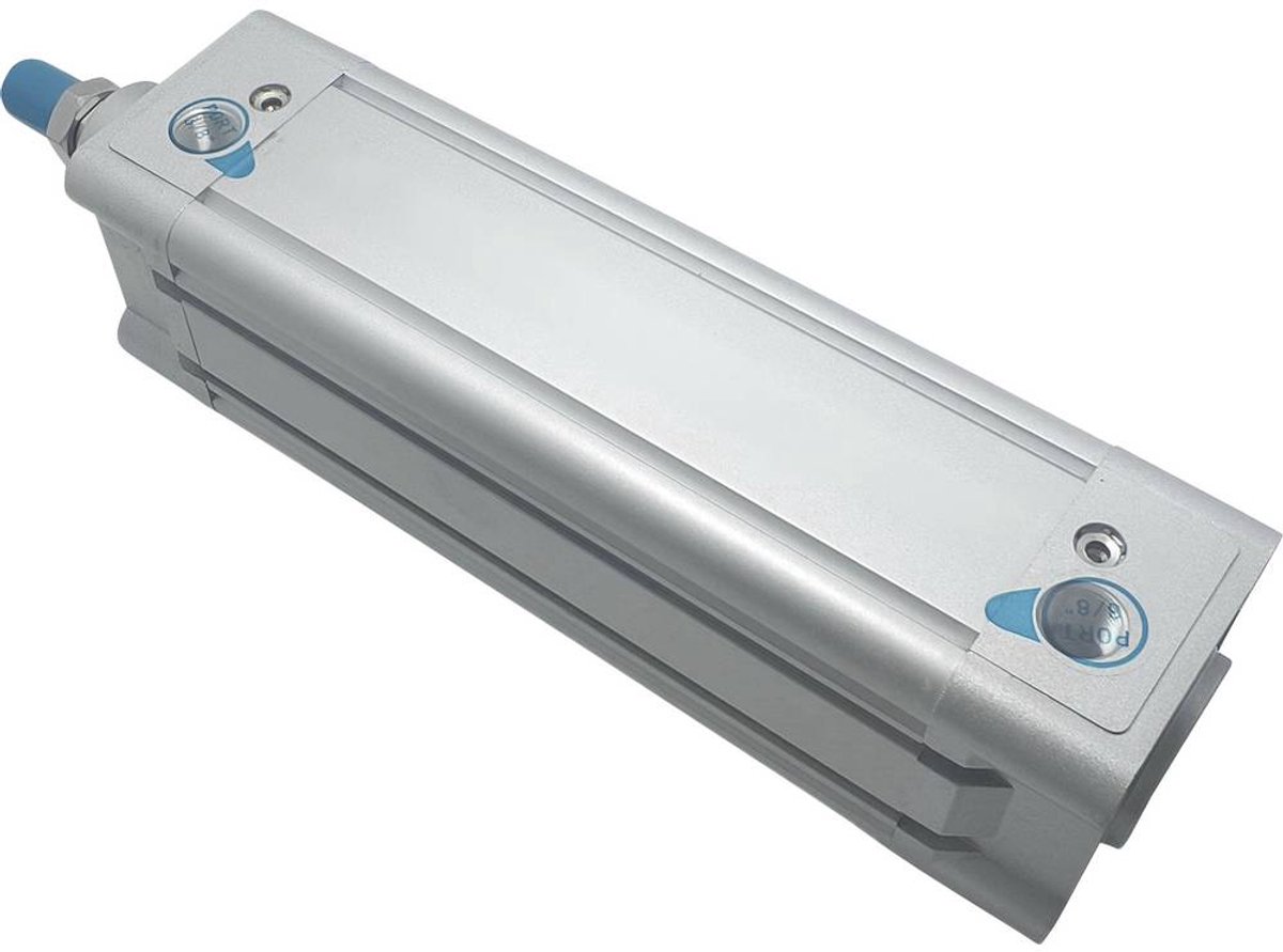 TRU COMPONENTS TC-14376440 TC-DNC63X75S Profilcylinder Kabinetmateriale: Aluminium Slaglængde: 75 mm 1 stk