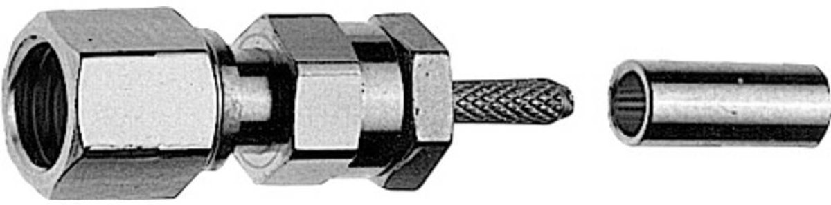 Telegärtner 100024906 100024906 SMC-stikforbindelse Tilslutning, lige 50 Ω 1 stk