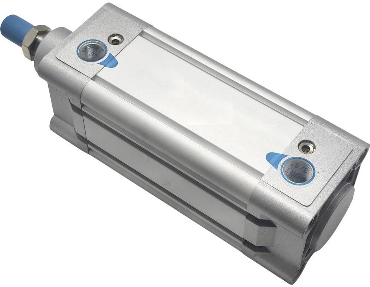 TRU COMPONENTS TC-14376424 TC-DNC50X25S Profilcylinder Kabinetmateriale: Aluminium Slaglængde: 25 mm 1 stk