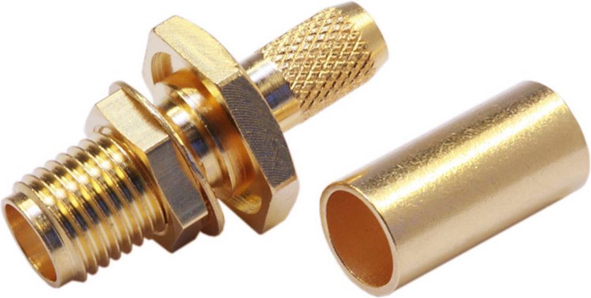 Telegärtner 100024727 100024727 SMA-stikforbindelse Tilslutning, indbygning 50 Ω 1 stk