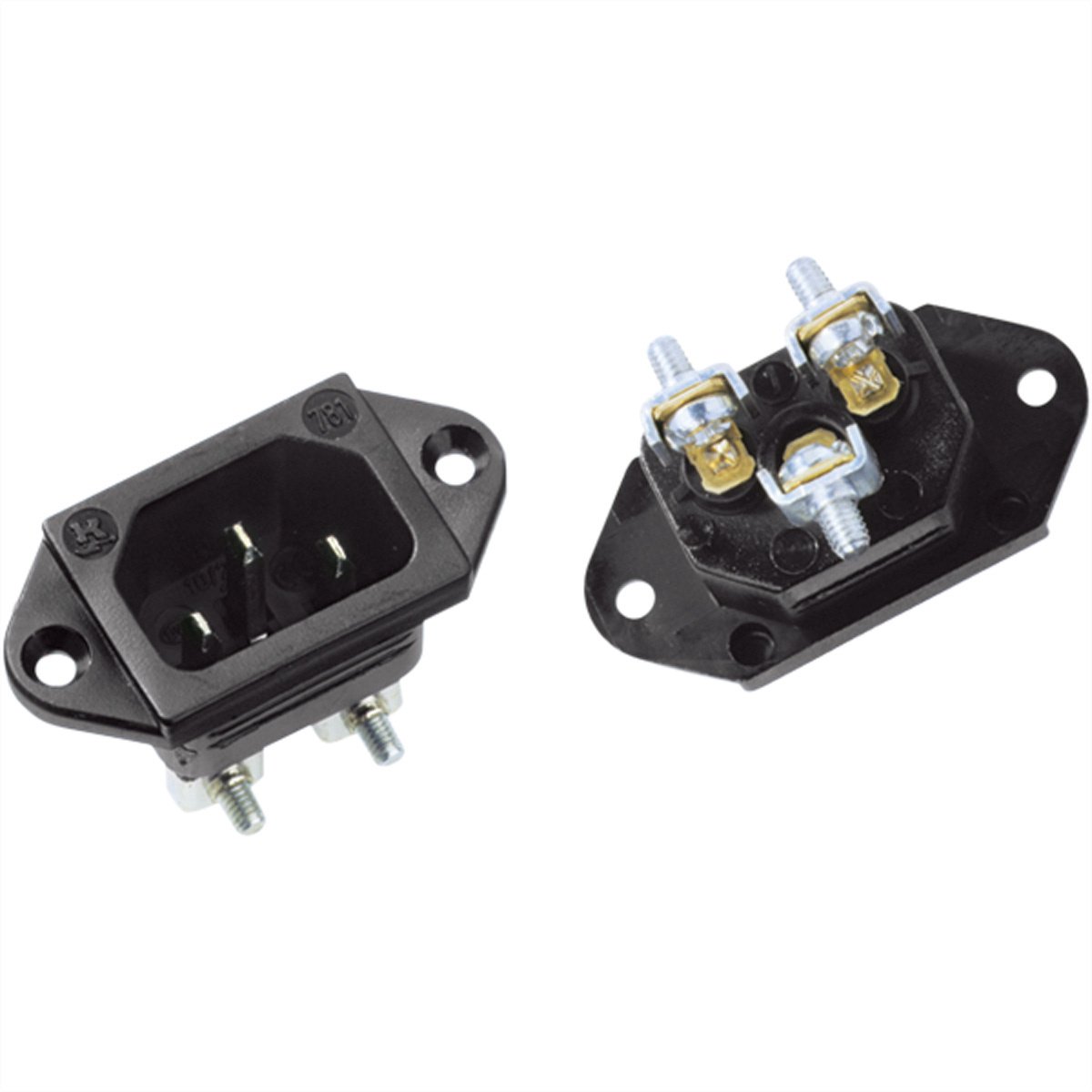 Bachmann 917.170 IEC-stik 781 Stik Samlet poltal: 2 10 A Sort 1 stk Piece