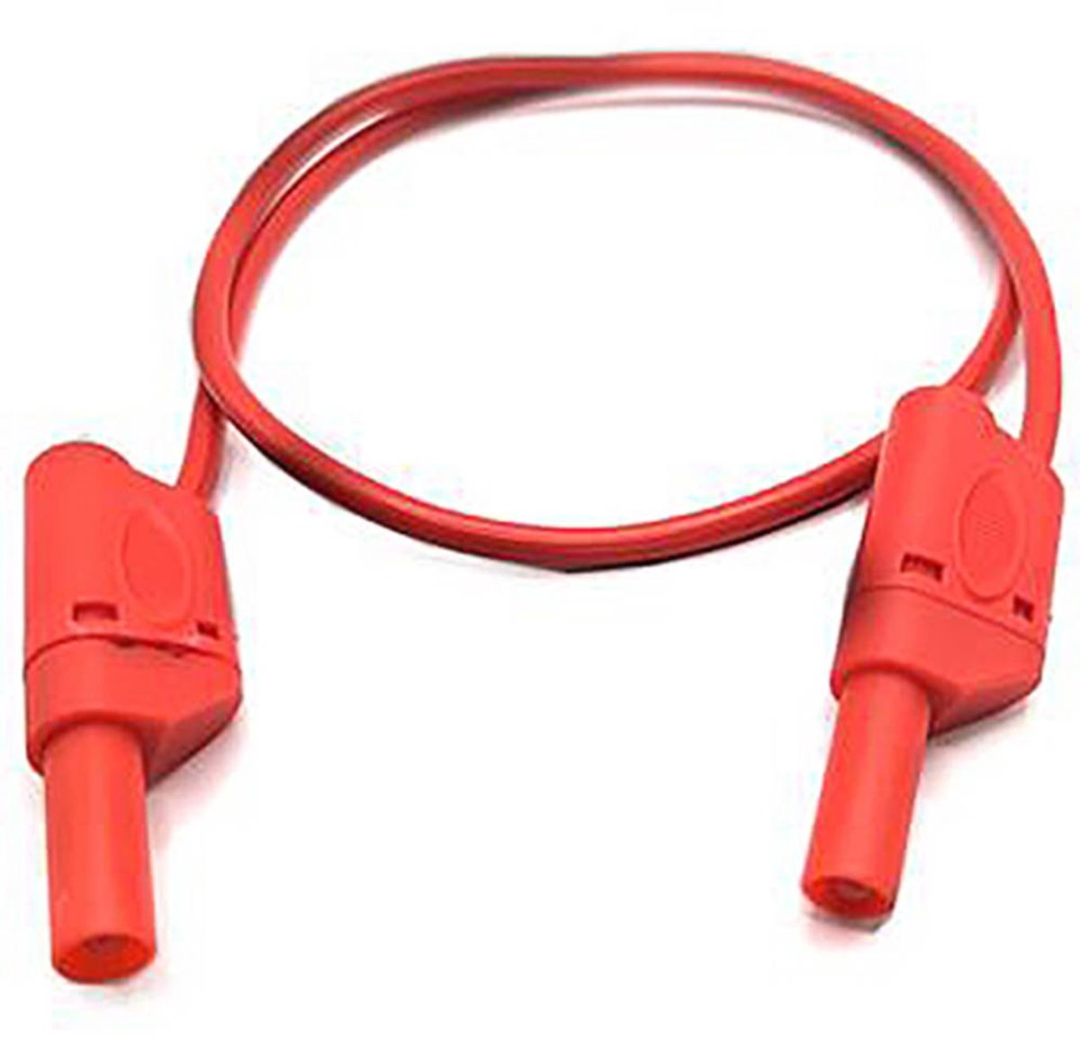 Mueller Electric 22.421-.25M-2 Prøveledning Bananstik 4 mm Bananstik 4 mm 0.25 m Rød 1 stk