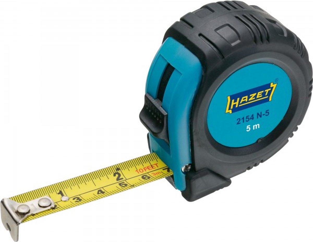 Hazet 2154N-5 2154N-5 Målebånd 5 m Stål