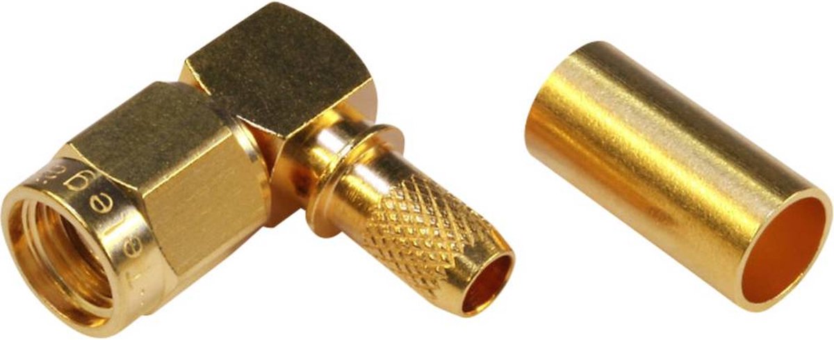 Telegärtner 100024657 100024657 SMA-reverse-stikforbindelse Stik, vinklet 50 Ω 1 stk