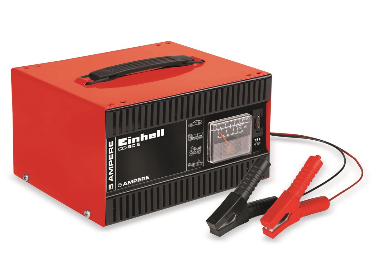 Einhell CC-BC 5 1056121 Oplader til bilen 5 A