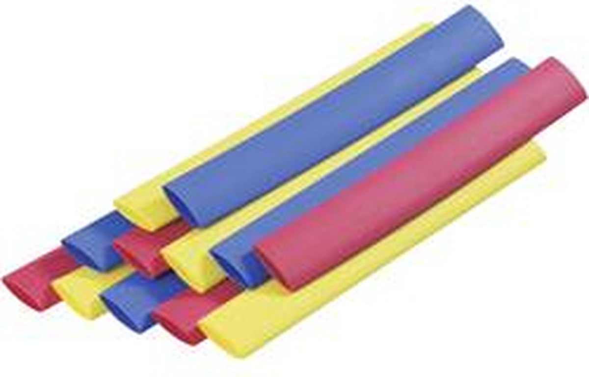 DSG Canusa 8011080990 Krympeslangesortiment 9.50 mm 4.80 mm Krympningshastighed:2:1 12 stk