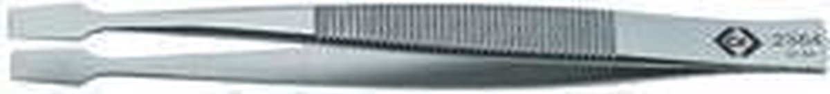 C.K Flat Tip Tweezer 2364 - 105mm C.K. T2364