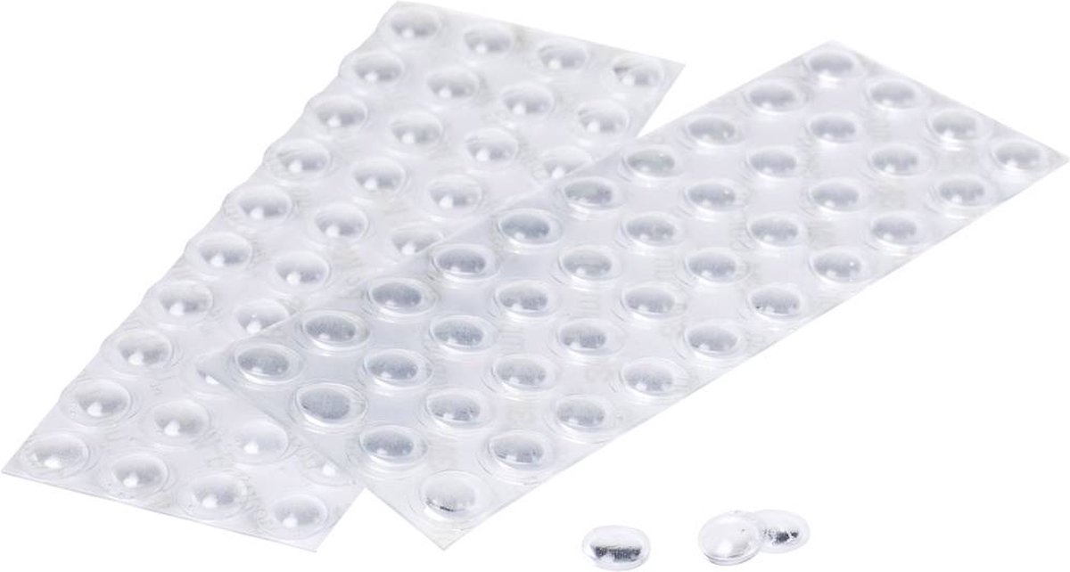 3M SJ 5302 MPCB Chassisfod Selvklæbende, Rund Transparent (Ø x H) 7.9 mm x 2.2 mm 80 stk