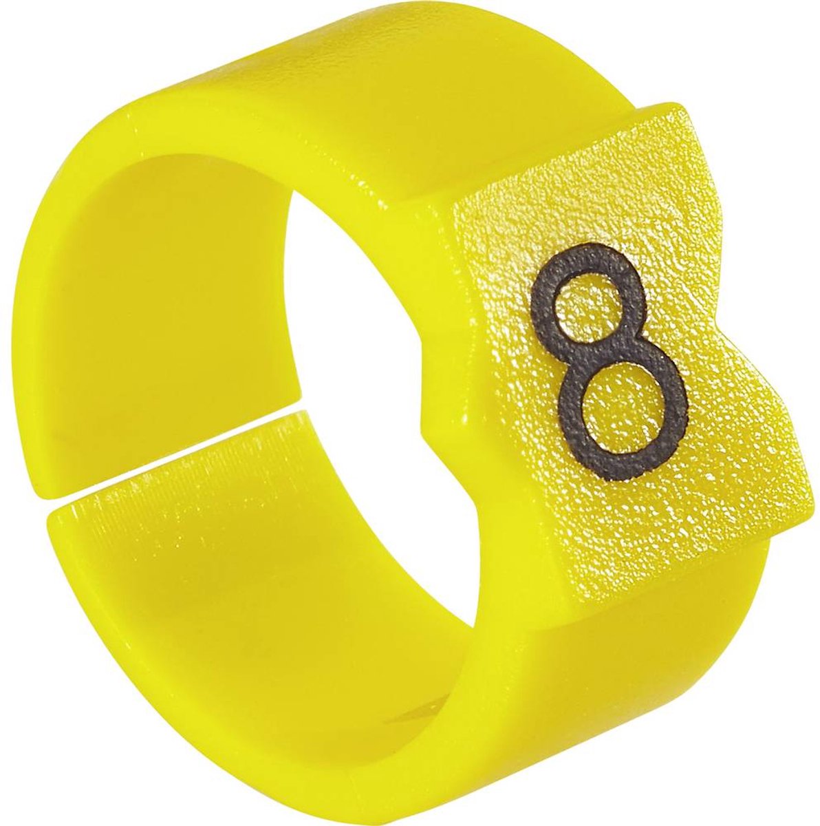 TE Connectivity STD15Y-2 Mærkningsclip Påtrykt 2 Udvendigt diameter-område 5.80 til 8.50 mm 7-1768045-6