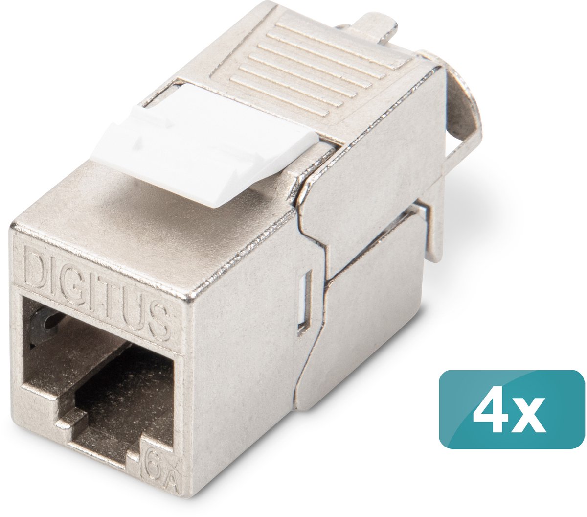 Digitus DN-93615-4 RJ45-indbygget modul Keystone CAT 6A 4 stk
