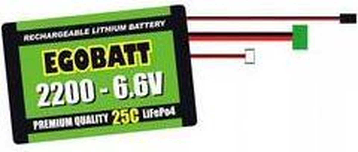 Pichler Modellbau Modelbyggeri-batteripakke (LiFe) 6.6 V 2000 mAh Celletal: 2 25 C Blok XH