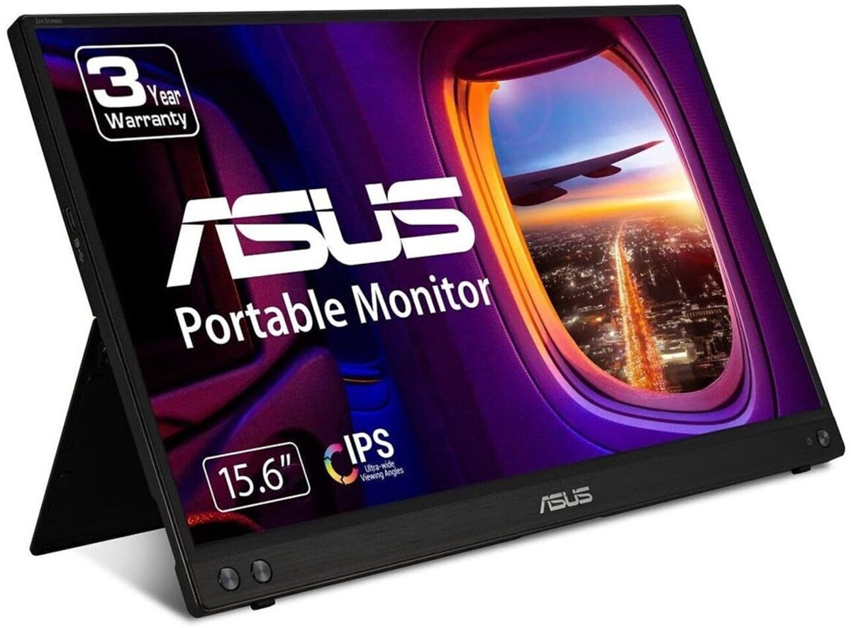 Asus MB16ACV LED-skærm EEK B (A - G) 39.6 cm (15.6 tommer) 1920 x 1080 Pixel 16:9 5 ms USB-C® IPS LED
