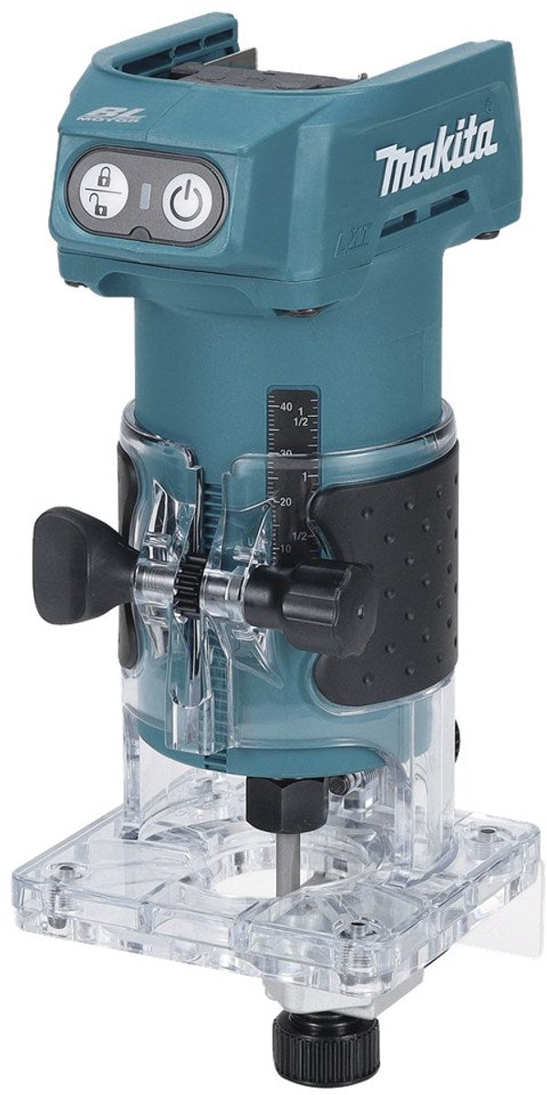 Makita DRT52Z Batteri-kantskærer Længde 134 mm Arbejdslængde 42 mm Skaftdiameter 6 mm