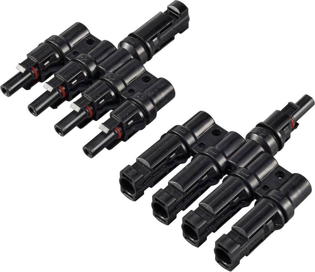 Sygonix Solaradapter T-Verbinder (4 zu 1) 1000V SY-6408002 Y-stik