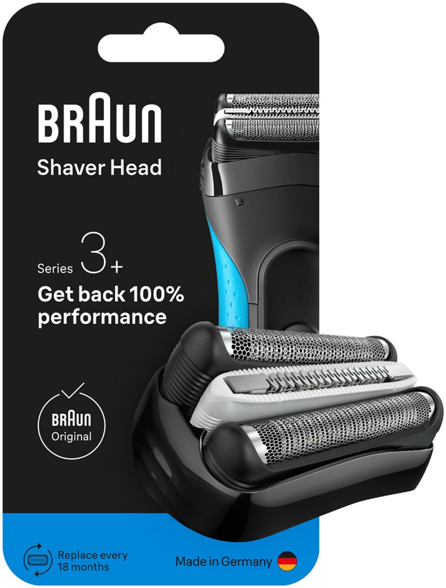 Braun 735797 Skærehoved Rustfrit stål, Sort 1 stk
