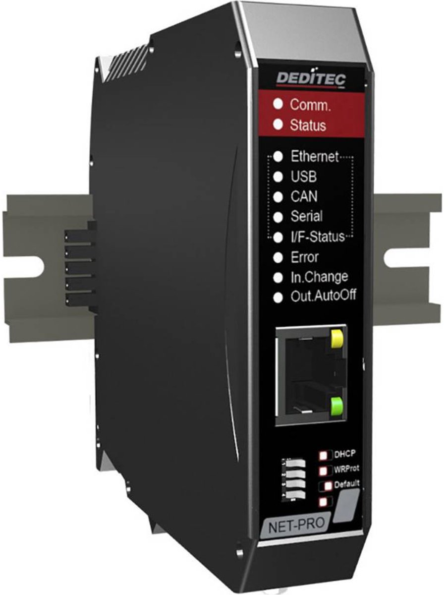 Deditec NET-CPU-PRO-CS NET-CPU-PRO-CS Multifunktionsmodul CAN bus, USB, Ethernet, RS-232, RS-485 Antal indgange: 0 x Antal udgange: 0 x 7 V, 24 V 1 stk