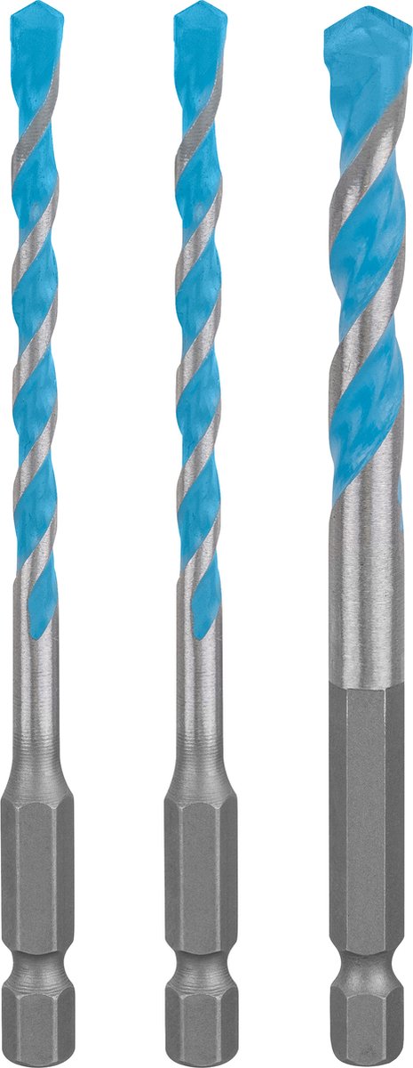 Bosch Accessories EXPERT MultiConstruction HEX-9 2608900584 Multibor-sæt 3 dele 5 mm, 6 mm, 8 mm Sekskantskaft 3 stk