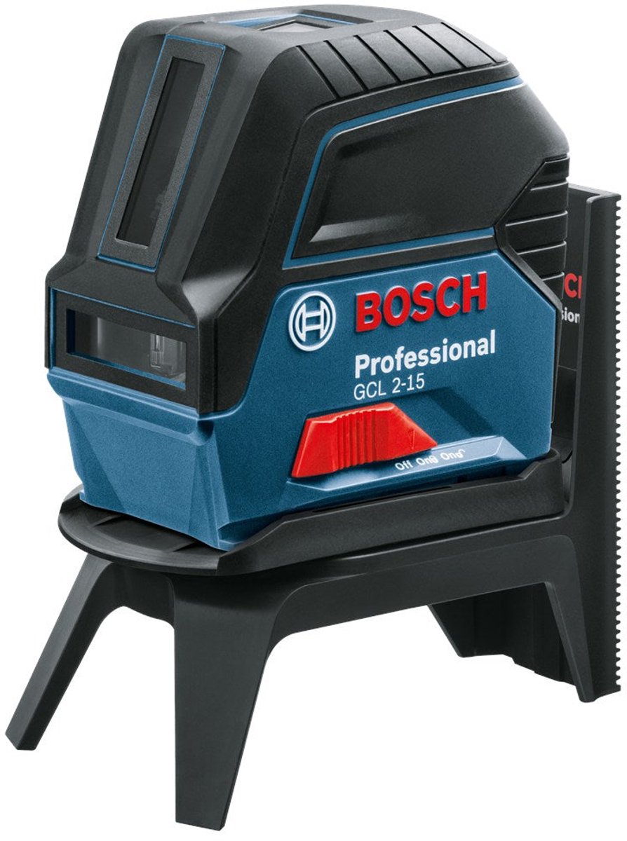Bosch Professional Kombilaser GCL 2-15 AB 10-15m Tasche+Karton Punkt og linjelaser