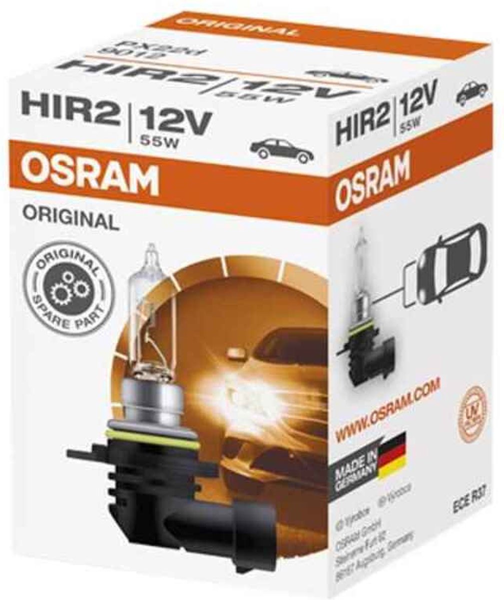 Osram Automotive 9012 halogen lyskilde Original Line HIR2 55 W 12 V