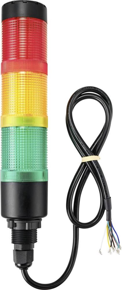 TRU COMPONENTS Signalsøjle TC-9539296 LED Rød, Gul, Grøn 1 stk
