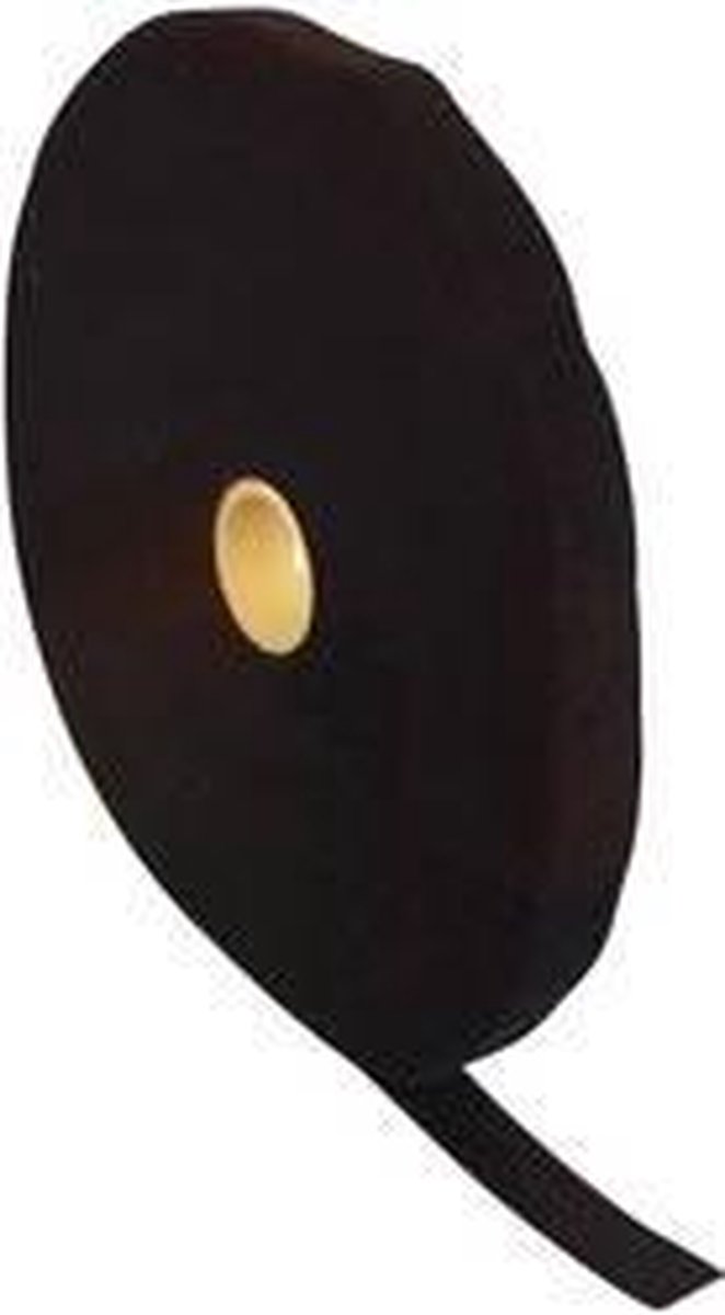 FASTECH® T0603099991125 Burrebånd til samling Burrebånd statisk loop del (L x B) 25000 mm x 30 mm Sort 25 m