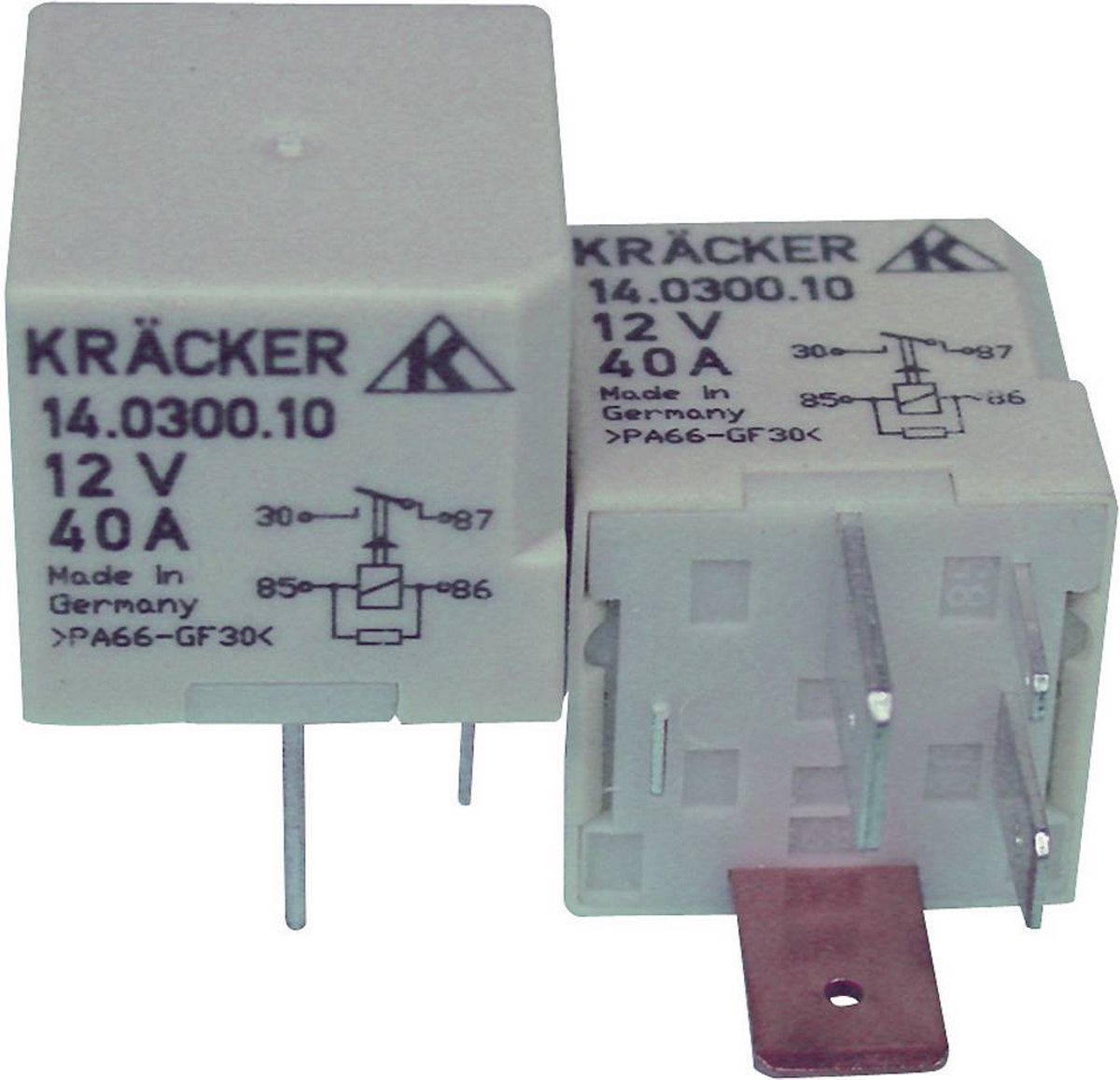 Kräcker 14.0300.10 Køretøjsrelæ 12 V/DC 70 A 1 x sluttekontakt