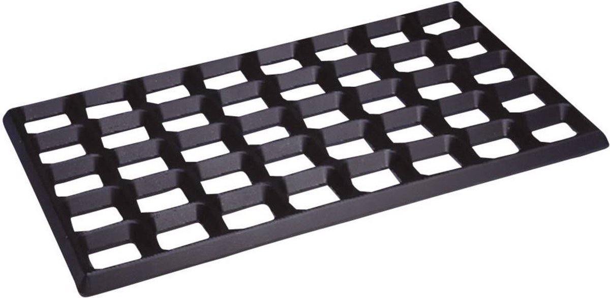 BJZ C-187 625 ESD-monteringsgittermåtte Sort (L x B x H) 610 x 370 x 20 mm
