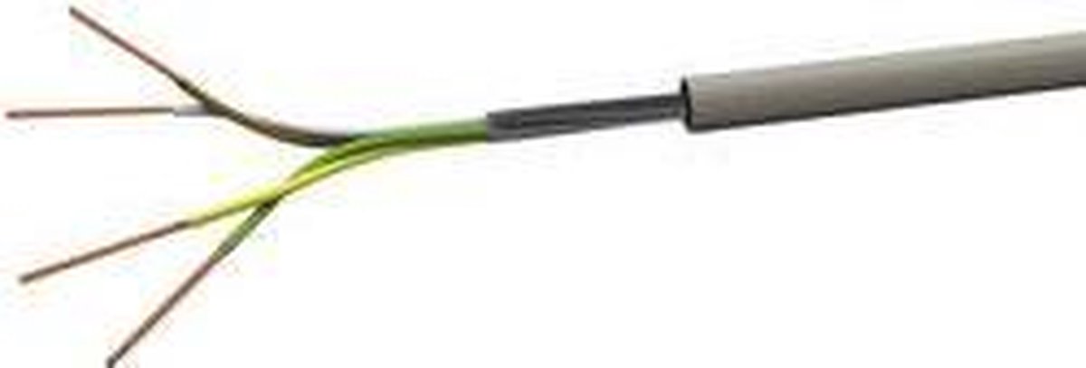 VOKA Kabelwerk LiYY Styreledning 4 x 0.14 mm² Grå (RAL 7001) LIYY4X14 100 m