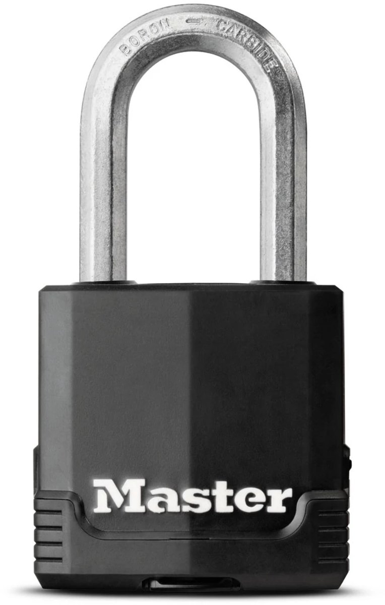 Master Lock 79956 Hængelås 49 mm Identiske Sort