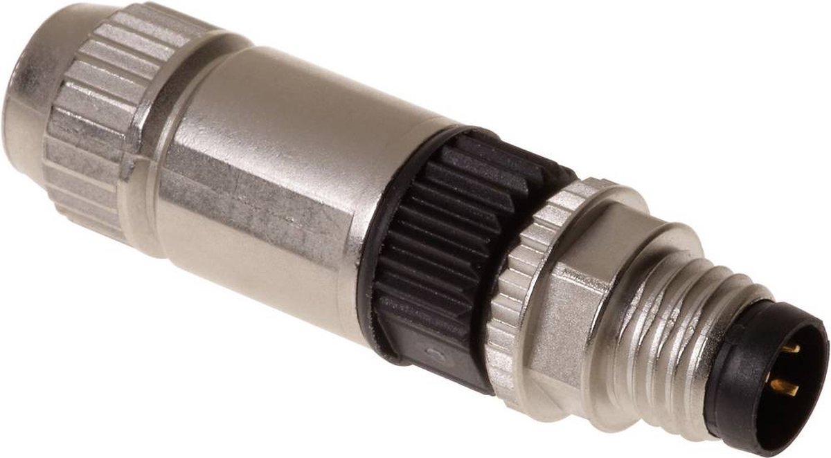 HARTING 21021511305 Sensor-, aktuator-stik, M8 Stik, lige Pol-tal (RJ): 3 1 stk Piece