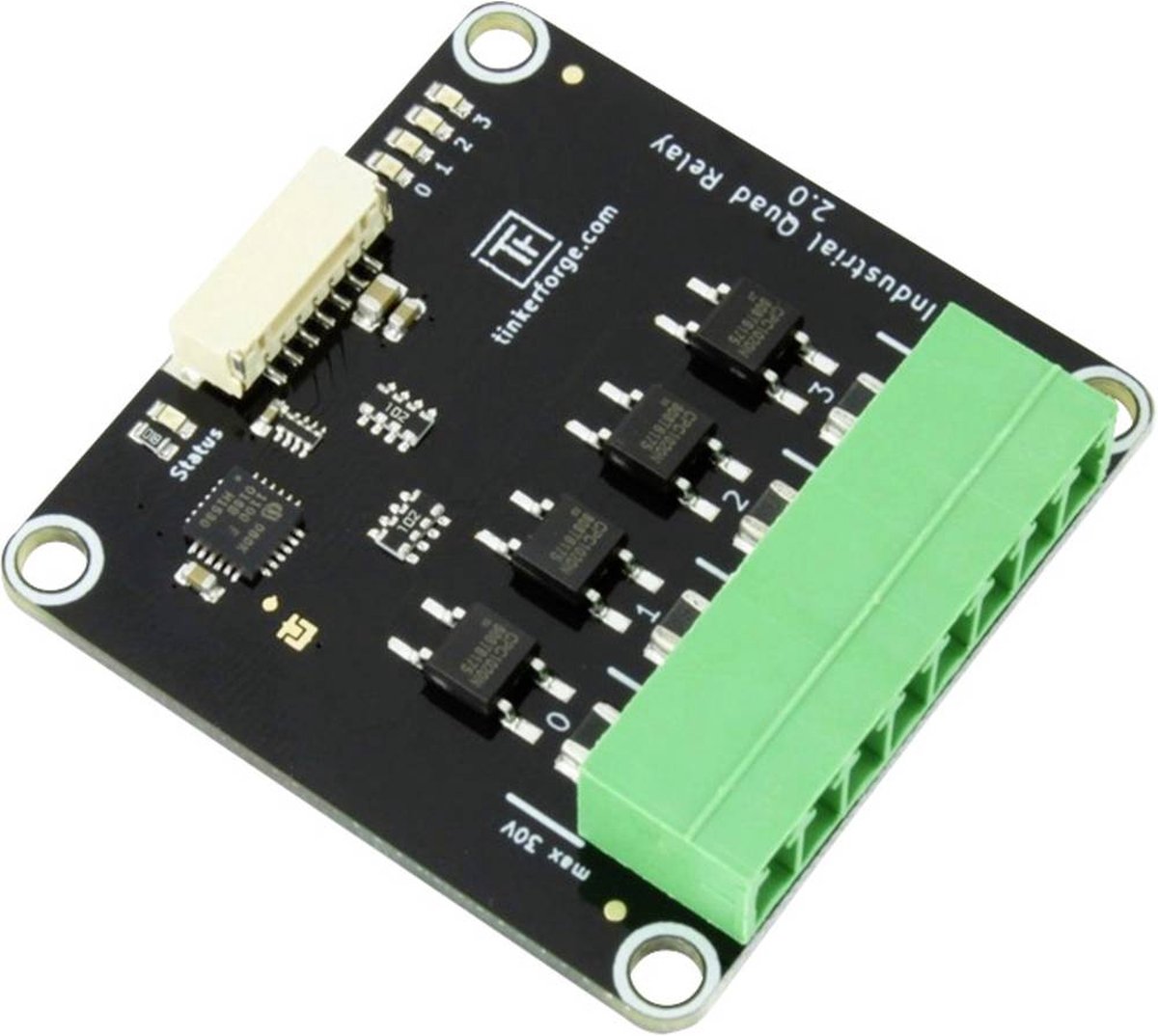 TinkerForge 2102 Udvidelsesmodul Flerfarvet Passer til (single-board computer) TinkerForge 1 stk