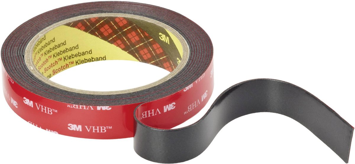 3M VHB™ 5952F 5952F/193 Dobbeltsidet tape VHB™ 5952F Sort (L x B) 3 m x 19 mm 1 stk
