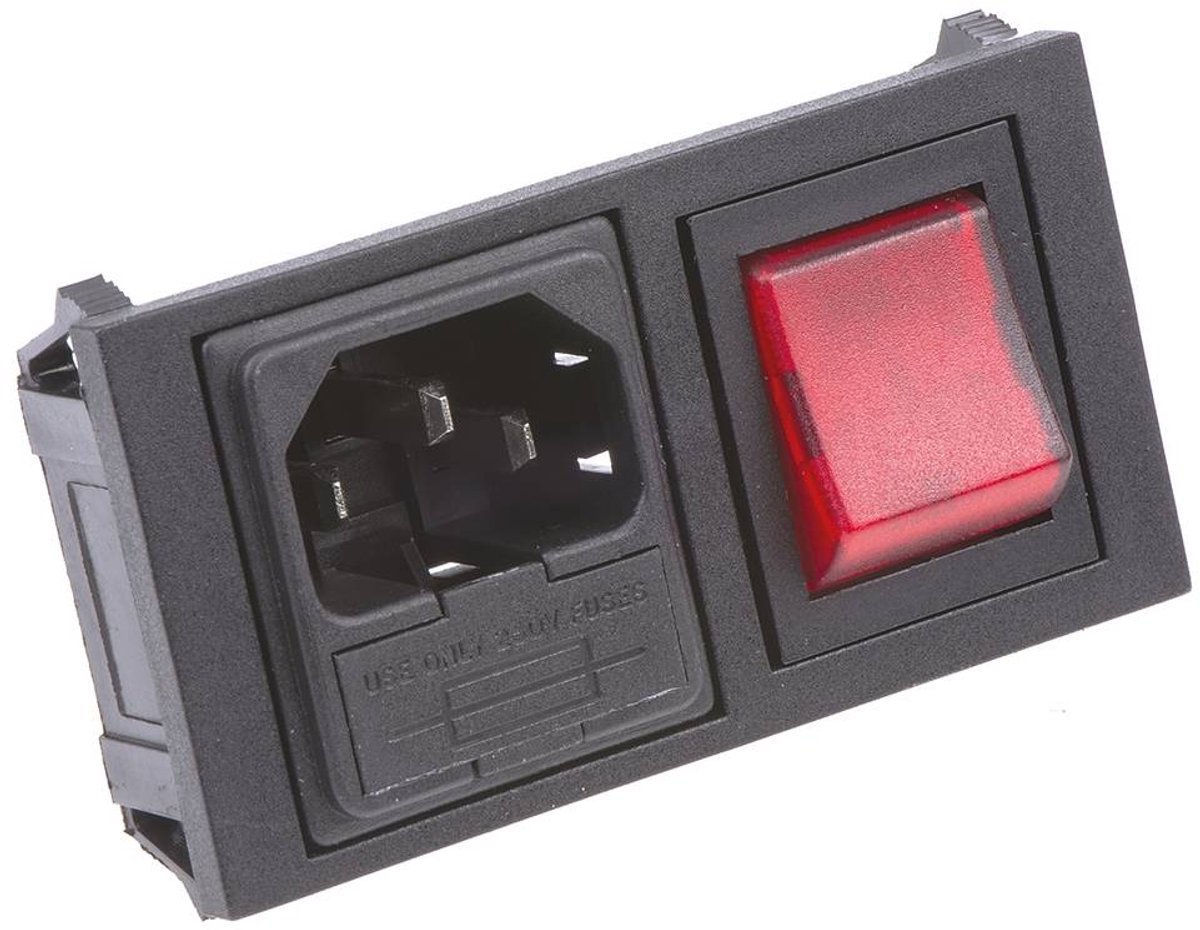 Bulgin BZH01/Z0000/11 Strømstik 1 stk