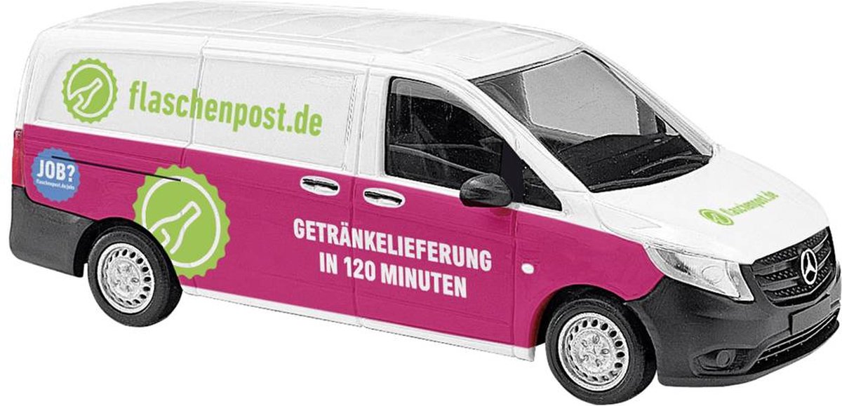 Busch 51106 H0 Personbil model Mercedes Benz Vito, flaskepost