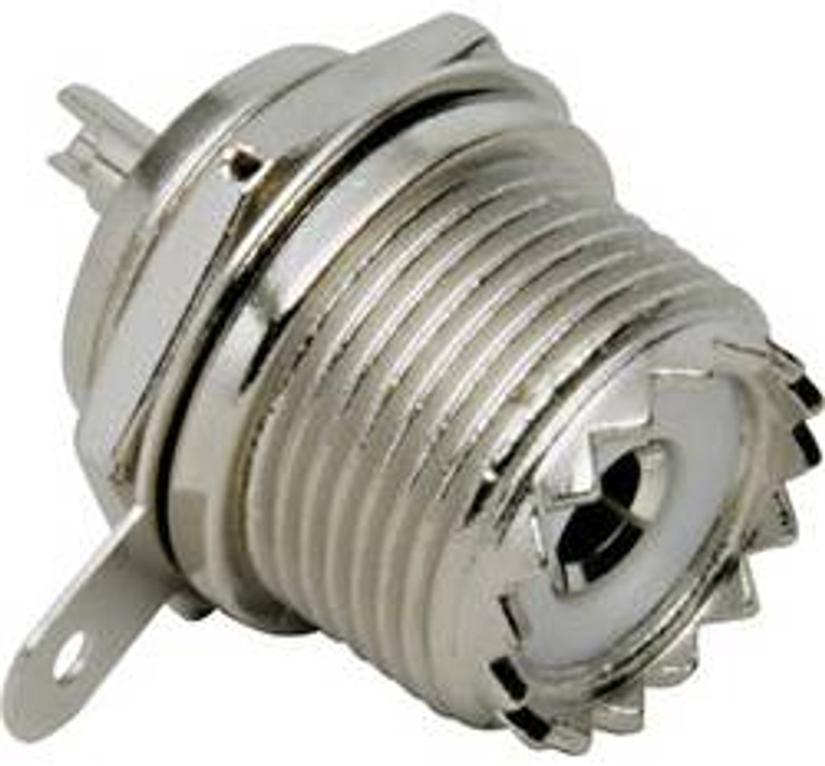 BKL Electronic 0406024/D 0406024/D UHF-stikforbindelse Tilslutning, indbygning lodret 50 Ω 1 stk