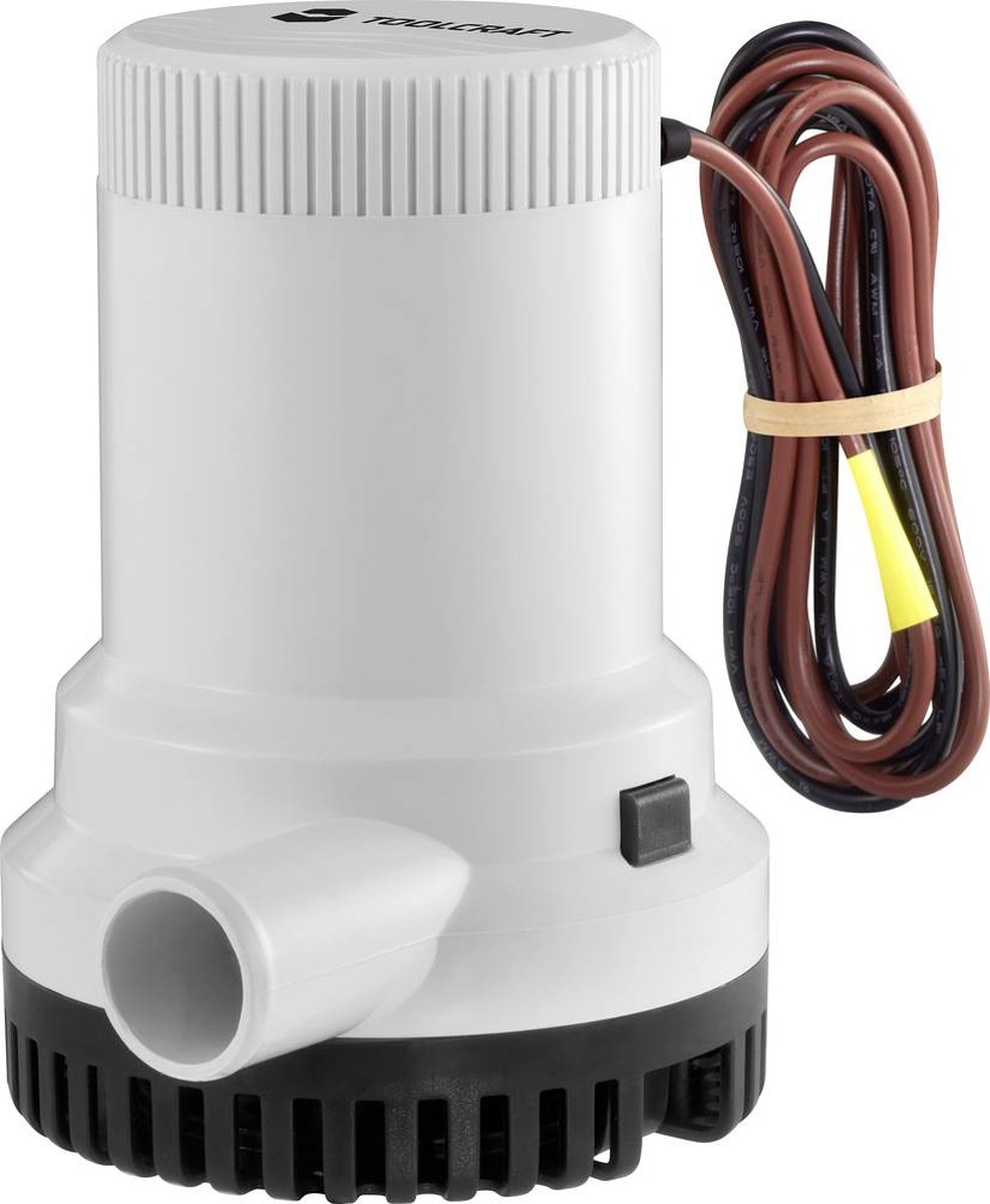 TOOLCRAFT TO-7159131 Lavspændings-dykpumpe 5678 l/h 12 V/DC